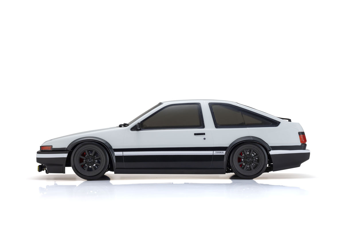 Kyosho Fazer D2 Toyota Sprinter Trueno AE86 White 2WD Drift Readyset 1/10