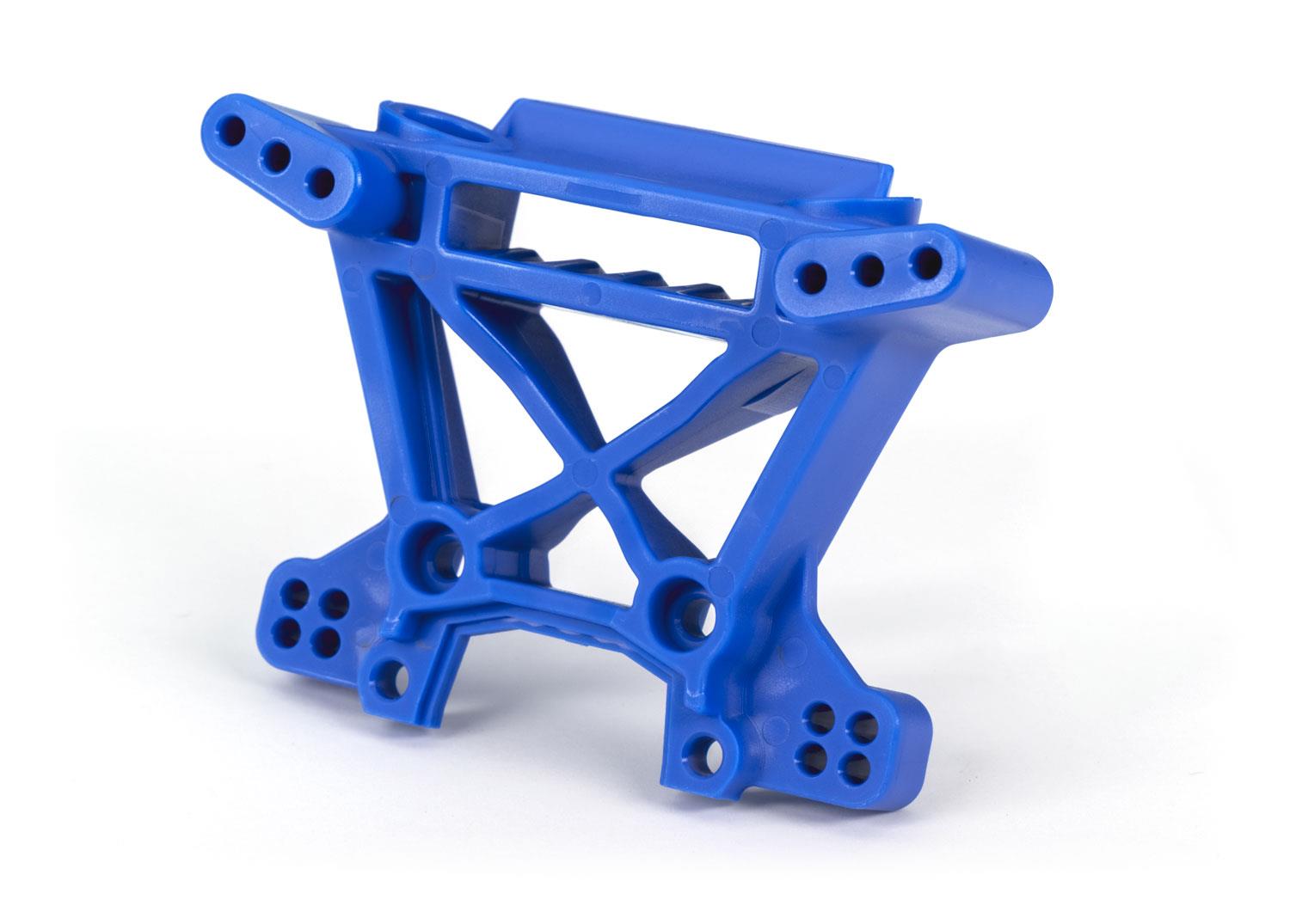 Traxxas Shock tower front extreme heavy duty blue (for use with #9080 upgrade kit)