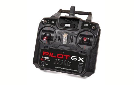 T2M Pilot 6X FHSS 2.4GHz 6 kanaals Zenderset Mode 2