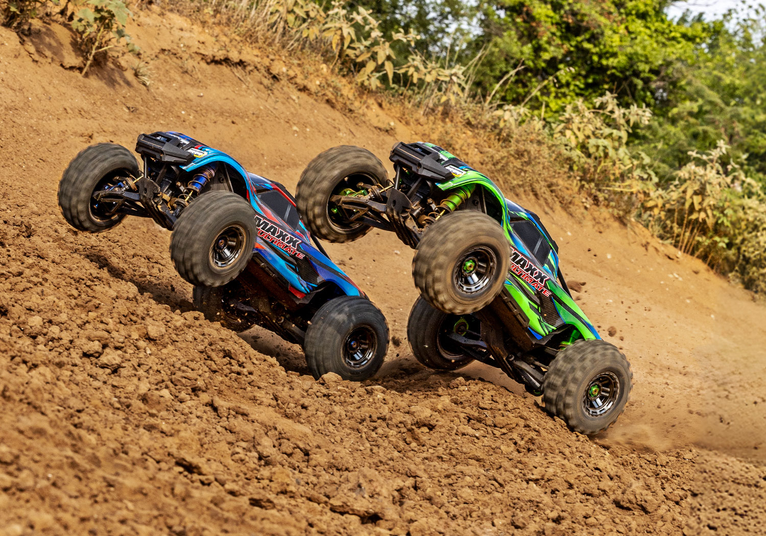 Traxxas Maxx Ultimate 4WD Brushless Electric Monster Truck VXL-4S TQi Blue 1/8