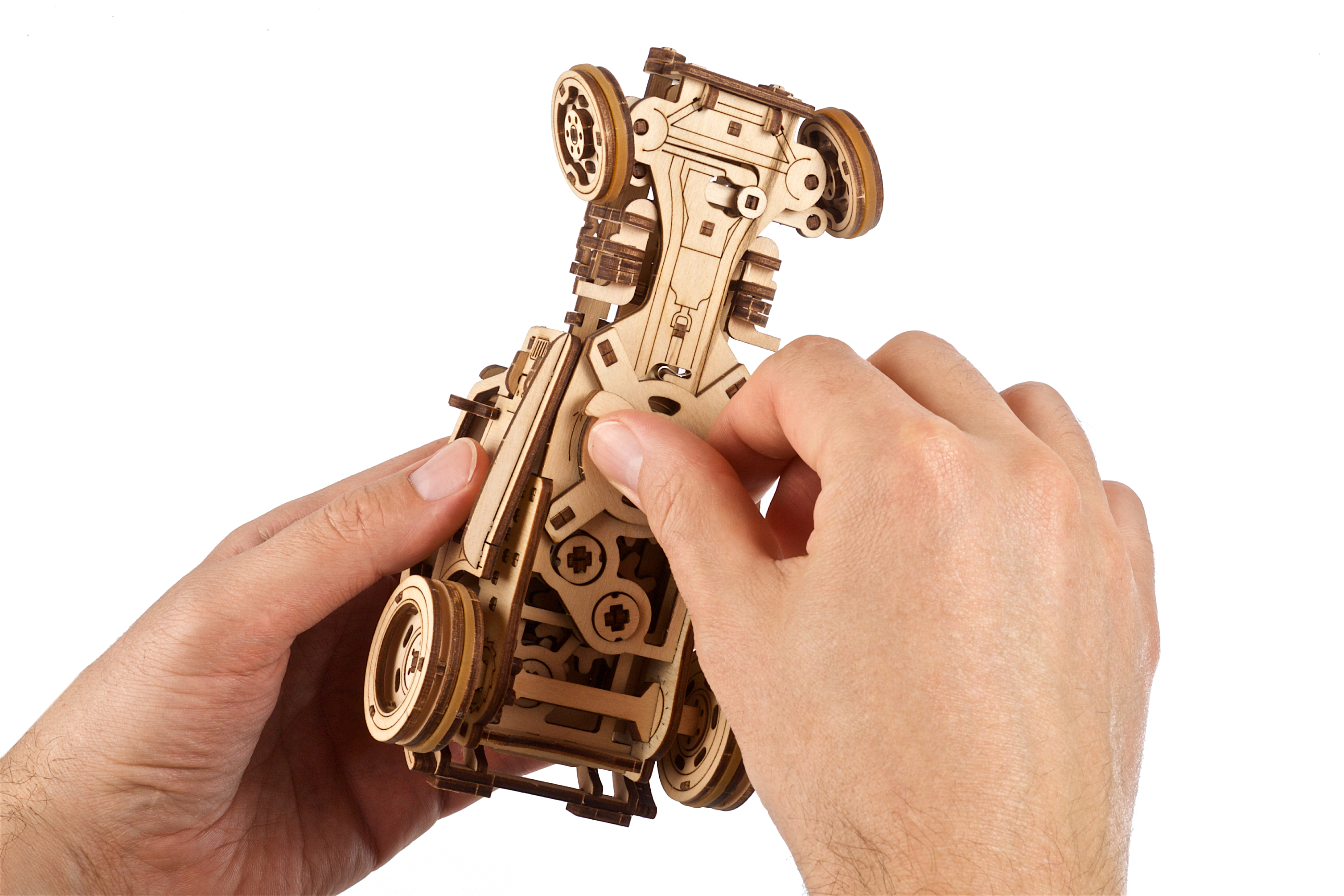 U-Gears Hot Rod Furious Mouse mechanisch houten bouwpakket