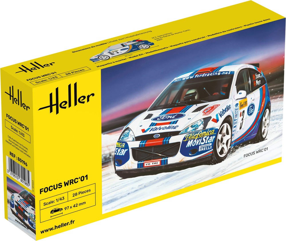 Heller Focus WRC'01 1/43