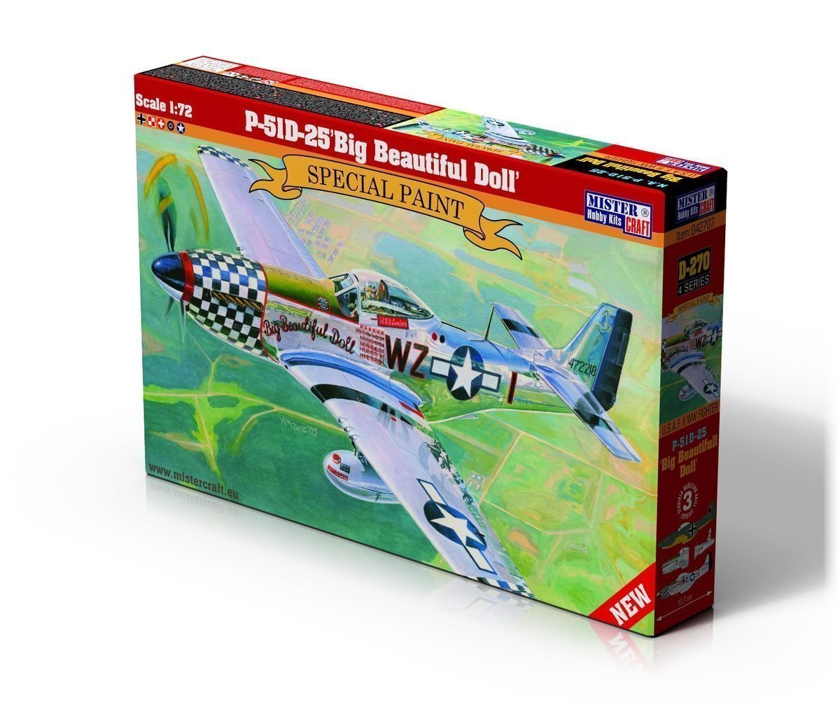 Mistercraft P-51D-25 Big beautiful doll 1/72