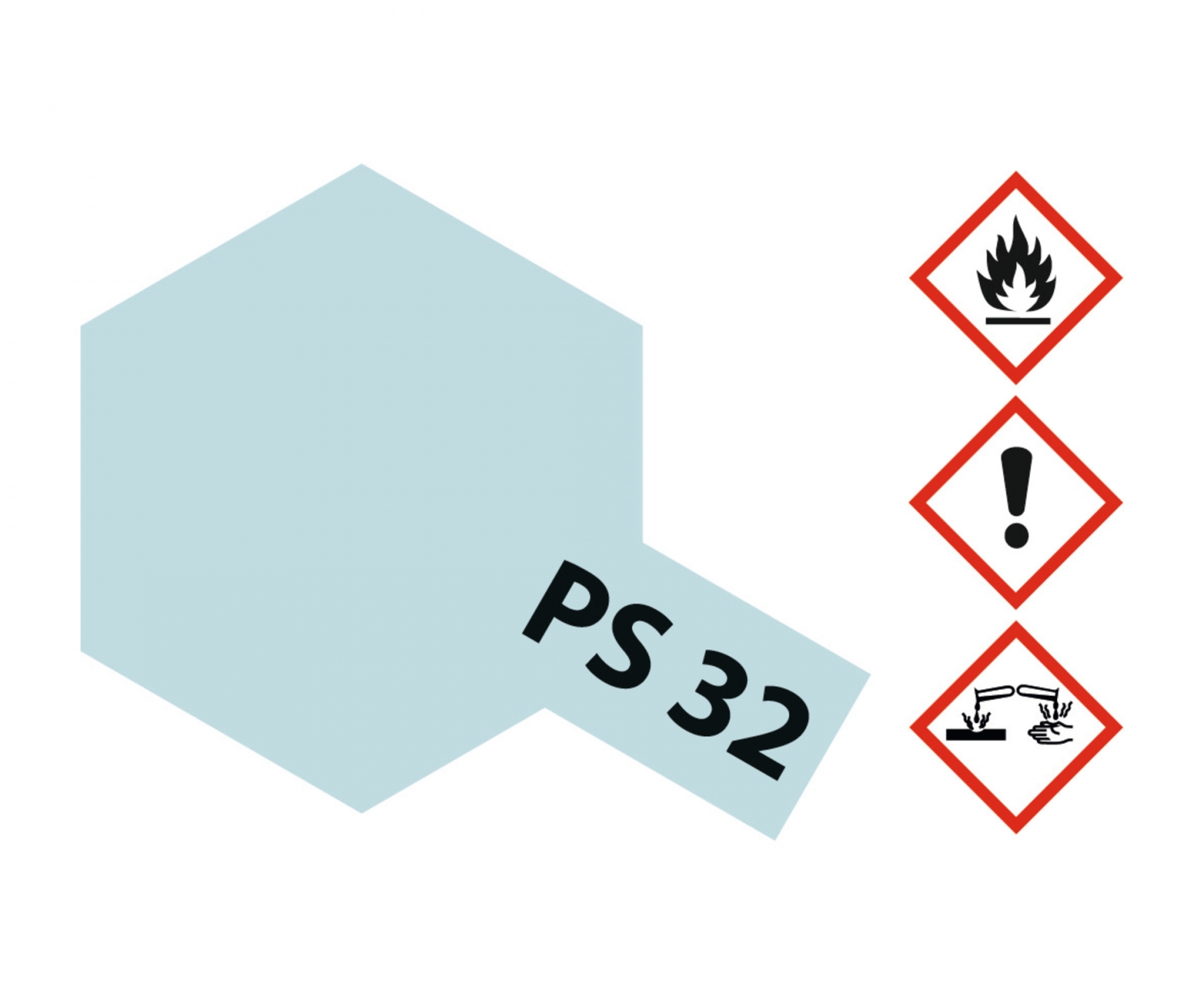 PS32 Spray Corsa Gray brillant 100ml Tamiya