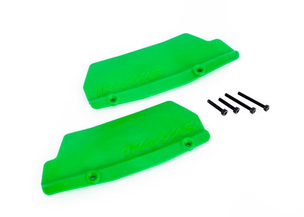 Traxxas Mud guards rear green (left and right)/ 3x15 CCS (2)/ 3x25 CCS (2)