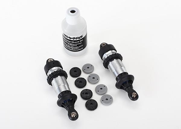 Traxxas Shocks GTR aluminum (assembled) (2) (without springs)