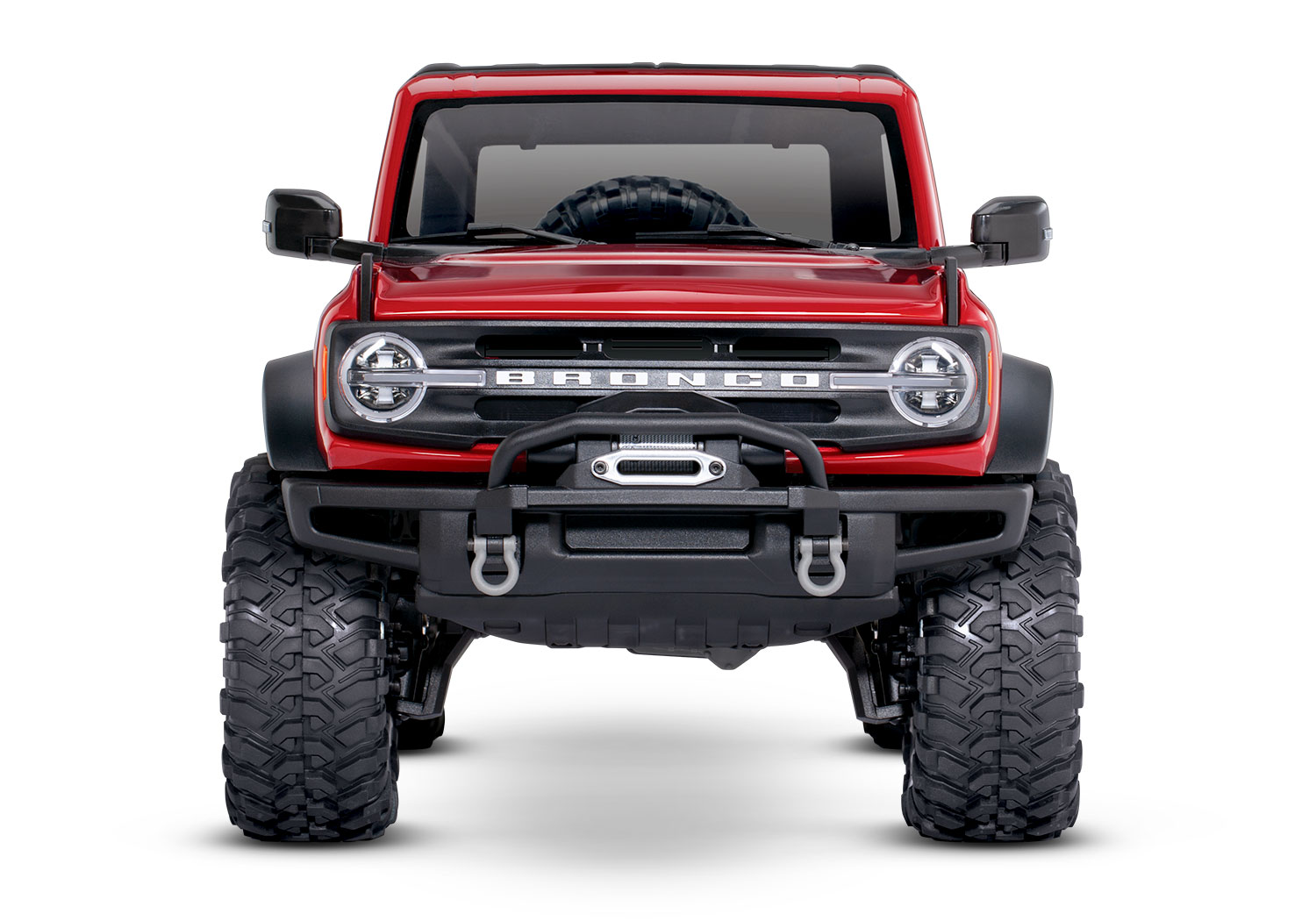 Traxxas 2021 Ford Bronco TRX-4  4WD Scale and Trail Crawler Fully-Assembled 1/10 - Red