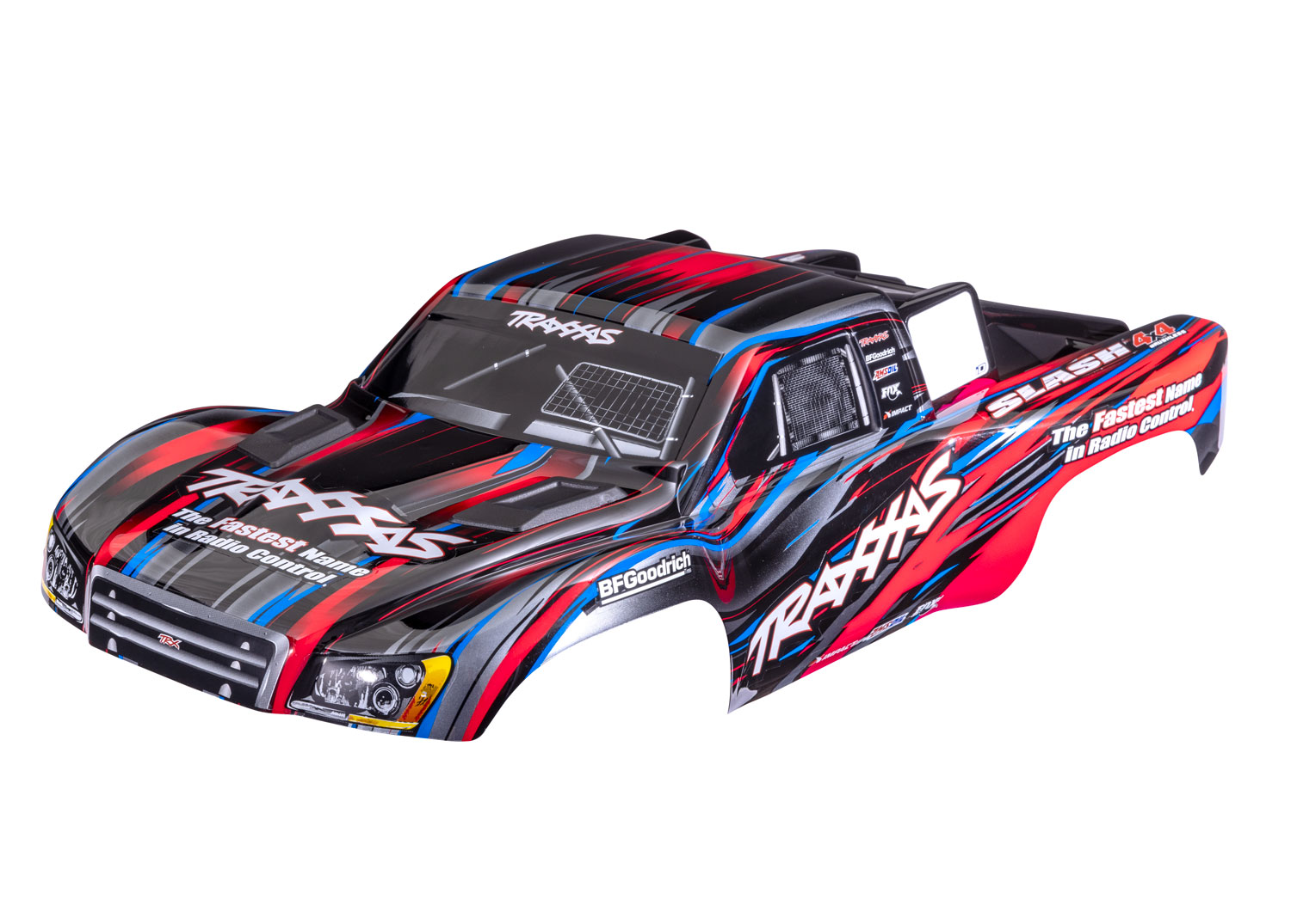 Traxxas Slash Red Clipless Body 1/10