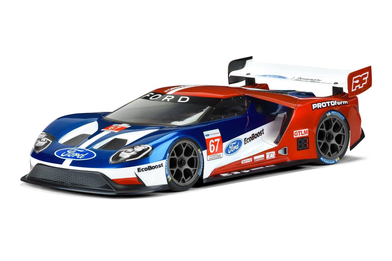 Protoform Ford GT Light Weight Clear Body for 190mm 1/10