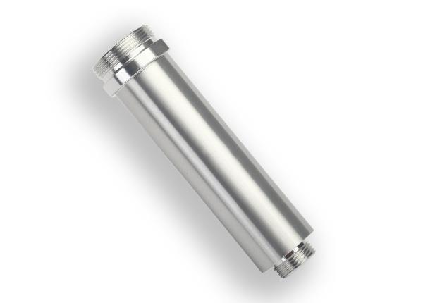 Traxxas Body GTR shock 64mm silver aluminum (front no threads)