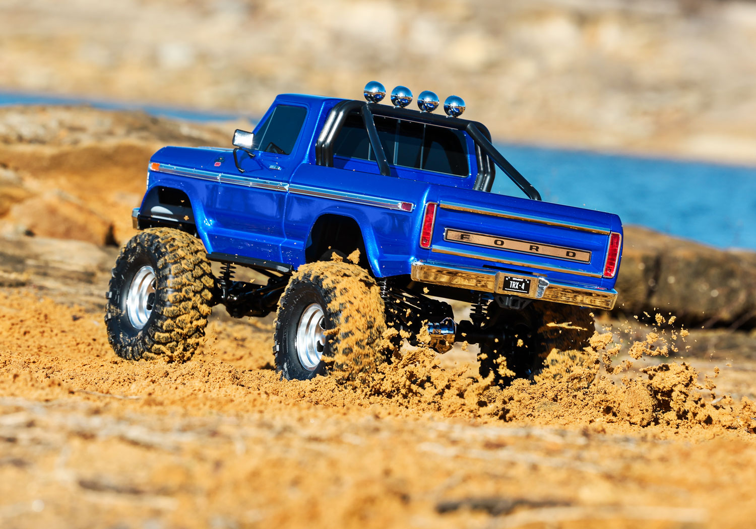 Traxxas TRX-4 Ford Ranger XLT 4WD High Trail Edition Blue 1/10