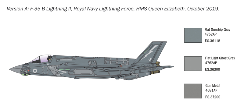 Italeri F-35 B Lightning II STOVL version 1/72