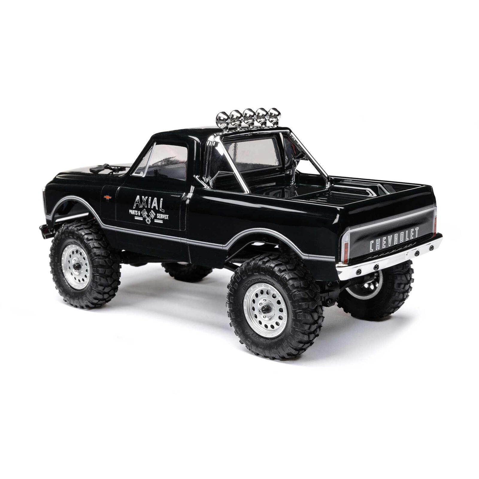 Axial SCX24 1967 Chevrolet C10 4WD Truck Brushed RTR Black 1/24