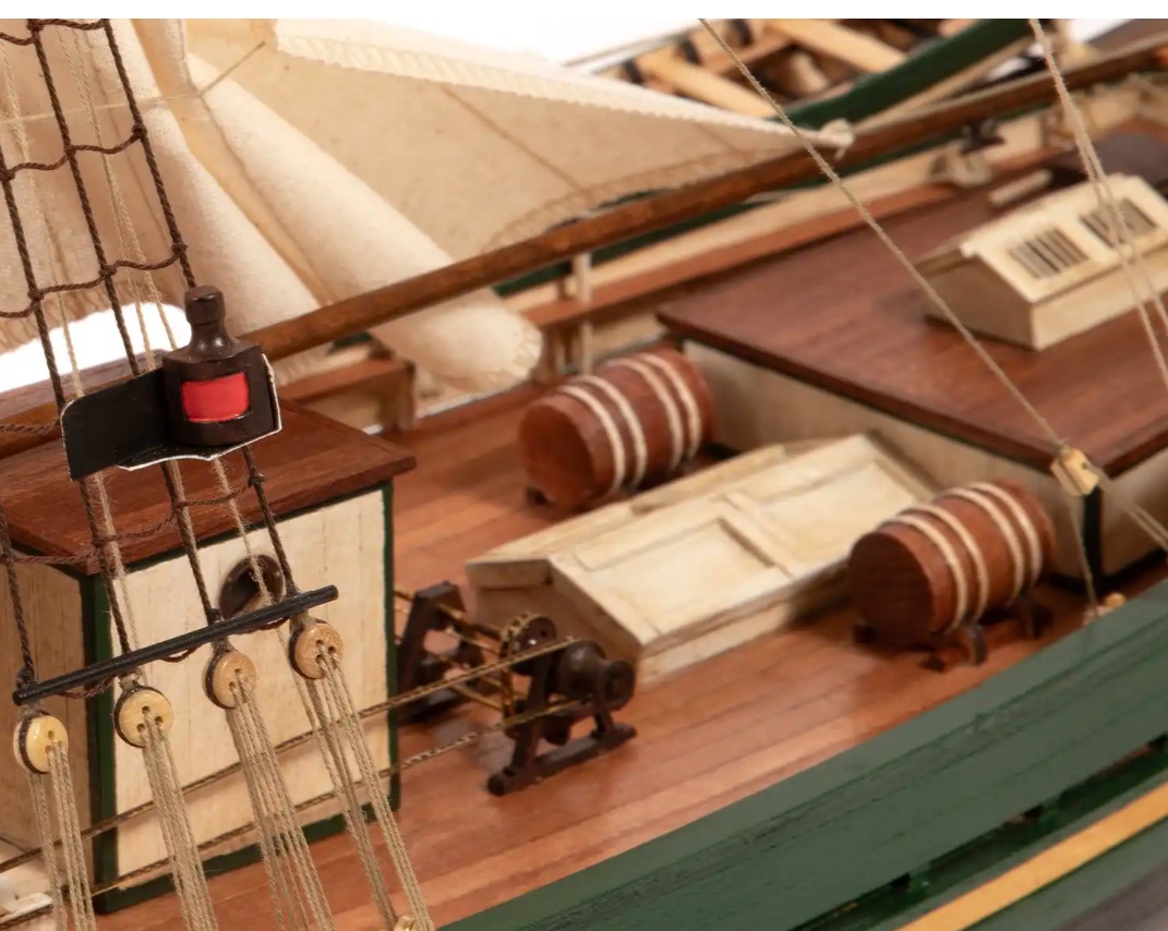 Occre Gjøa modelschip Amundsens Poolschip 1/45
