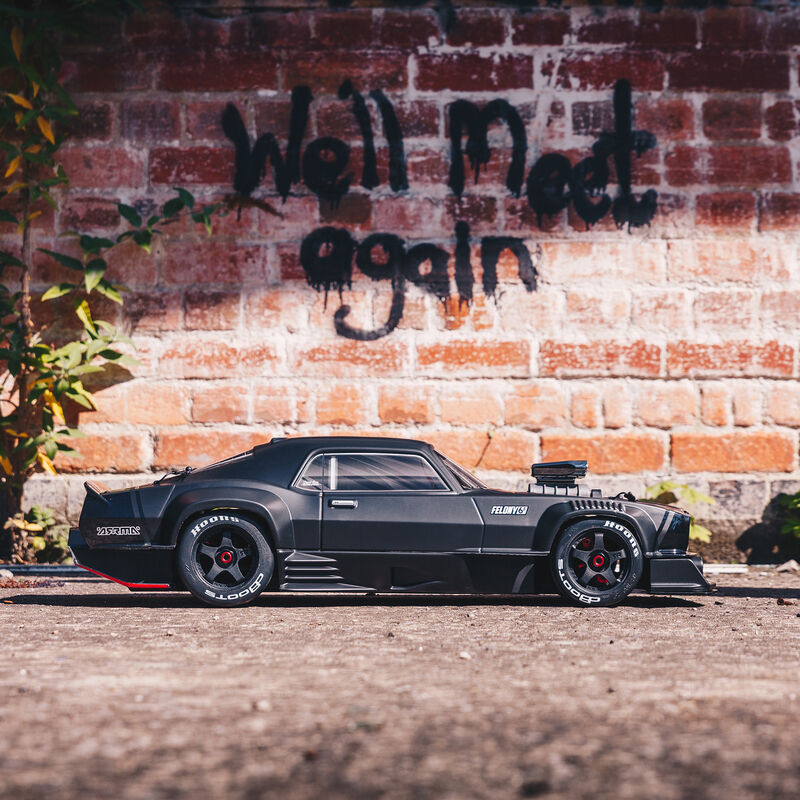 Arrma FELONY 6S BLX Street Bash All-Road Muscle Car RTR 1/7 Flat Black