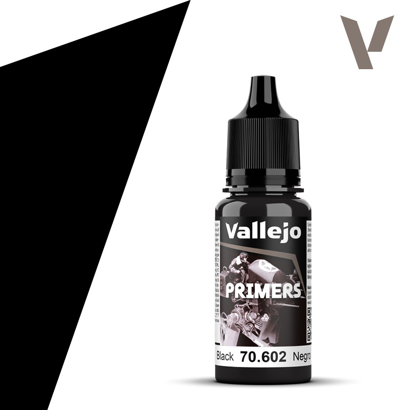 70602 Vallejo Surface Primer Black 18ml