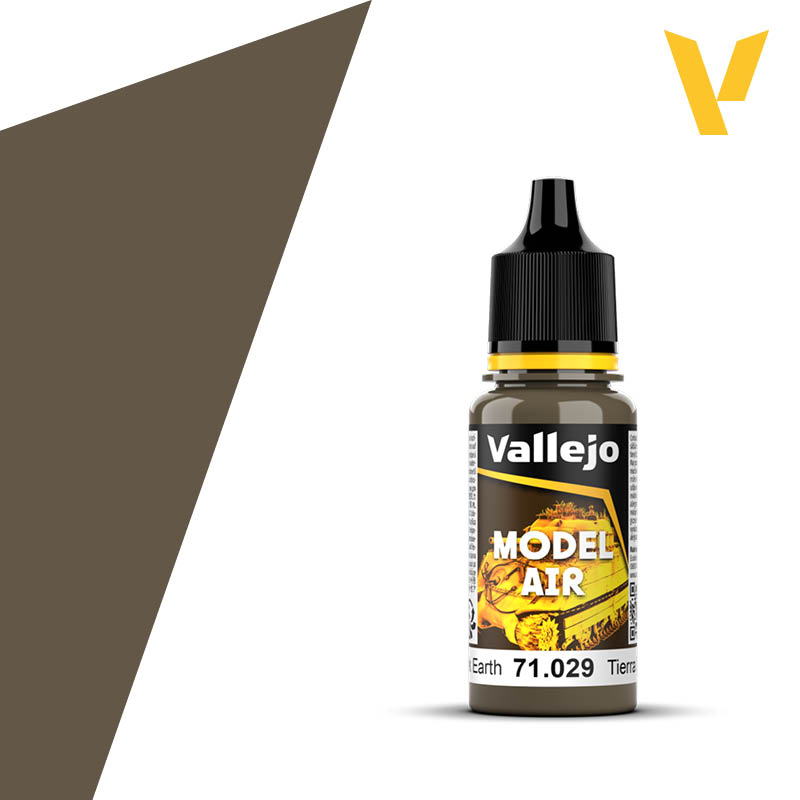 71029 Vallejo Dark Earth Model Air 18ml