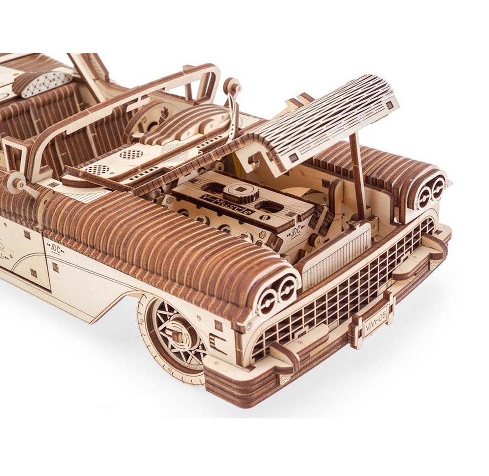 U-Gears Dream Cabriolet VM-05 mechanisch houten bouwpakket