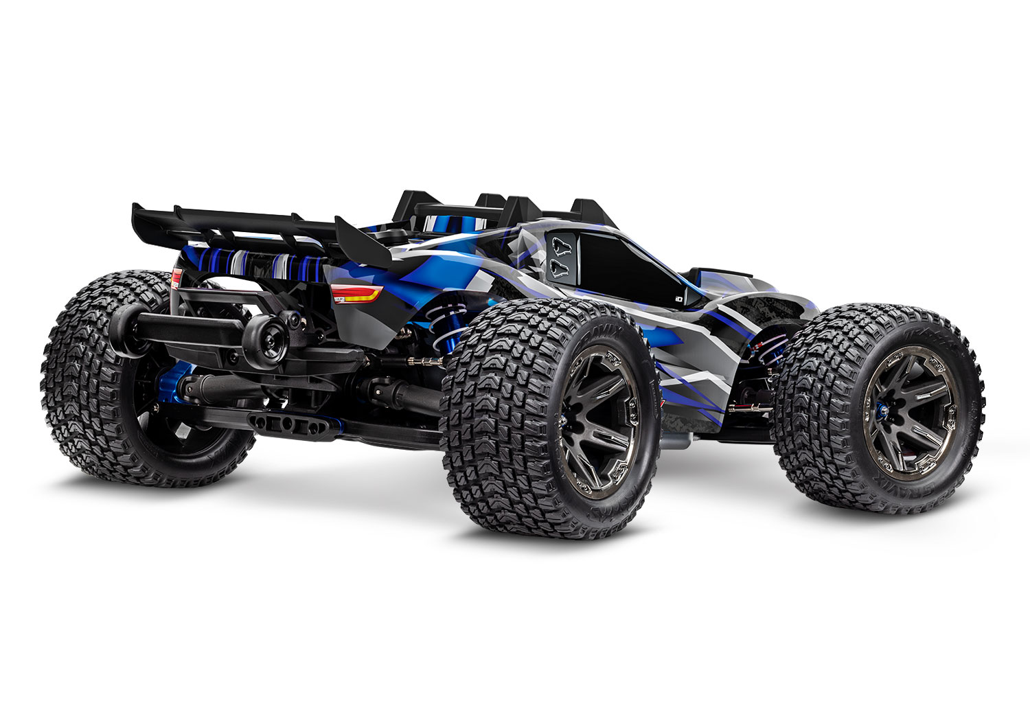 Traxxas Rustler 4X4 VXL ULTIMATE TQi TSM High-Performance Brushless Stadium Truck 1/10 Blue