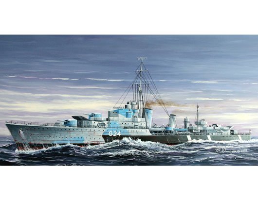 Trumpeter HMS Huron 1944 1/700
