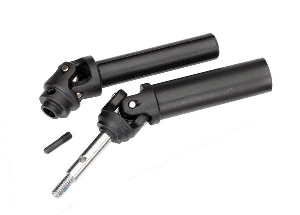Traxxas Driveshaft assembly, rear, extreme heavy duty (1) (left or right) (fully assembled, ready to install)/ screw pin (1)