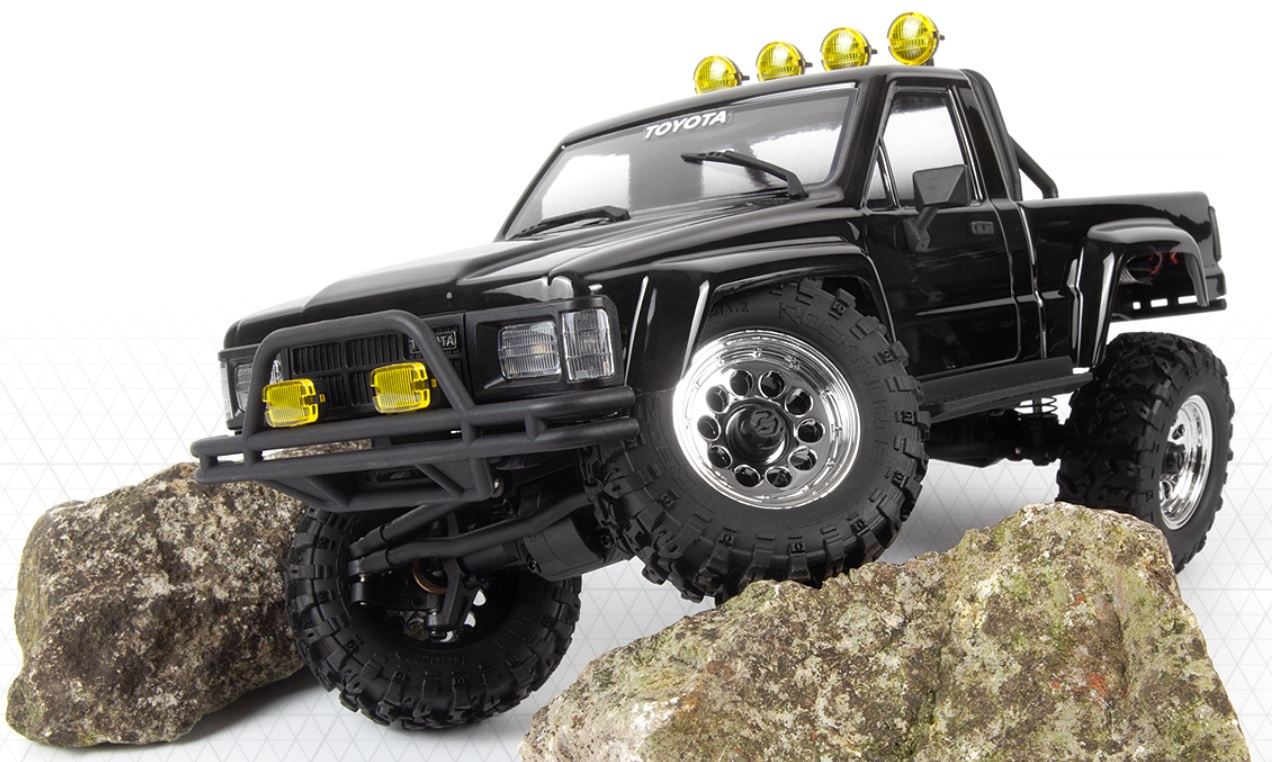 HPI Venture 18 Toyota Hilux SR5 Crawler Black 1/18