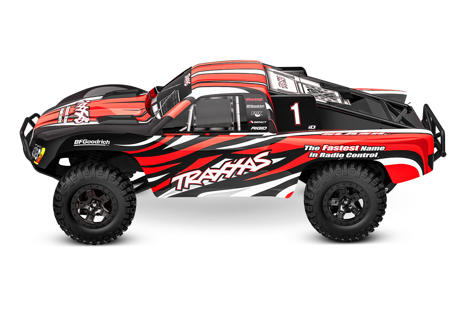 Traxxas Slash 2WD Brushed HD with USB-C Red X 1/10