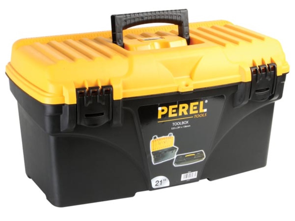 Perel Gereedschapskoffer 535 x 291 x 280 mm 43,5 Liter