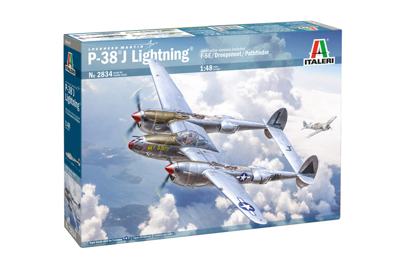 Italeri P-38 J Lightning 1/48