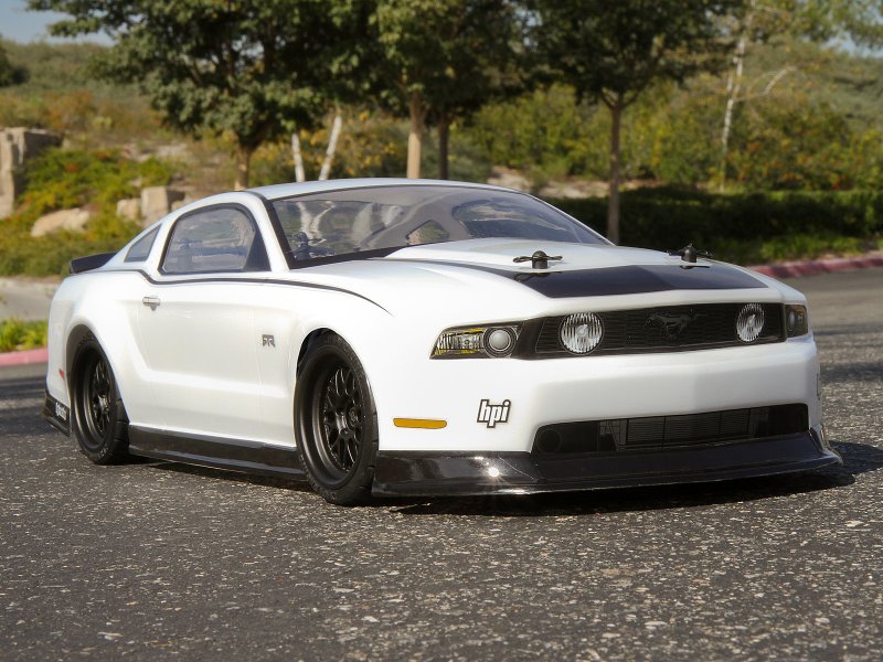 HPI 2011 Ford Mustang Clear Body 200mm 1/10