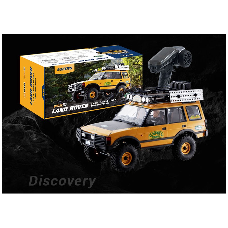 FMS Land Rover Discovery 1st-Gen. FCX10 Scaler ARTR (RS) Yellow 1/10