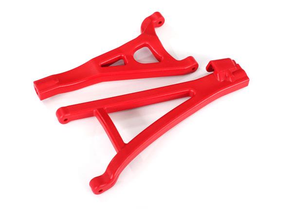 Traxxas Suspension arms red front (left) heavy duty (upper (1)/ lower (1))