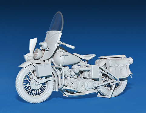 MiniArt U.S. Motorcycle Repair Crew 1/35