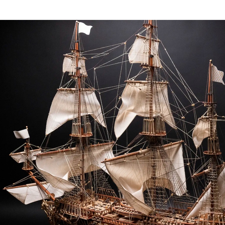 Occre Premium Soleil Royal Houten Scheepsmodel kit Limited & Numbered Edition 1/70