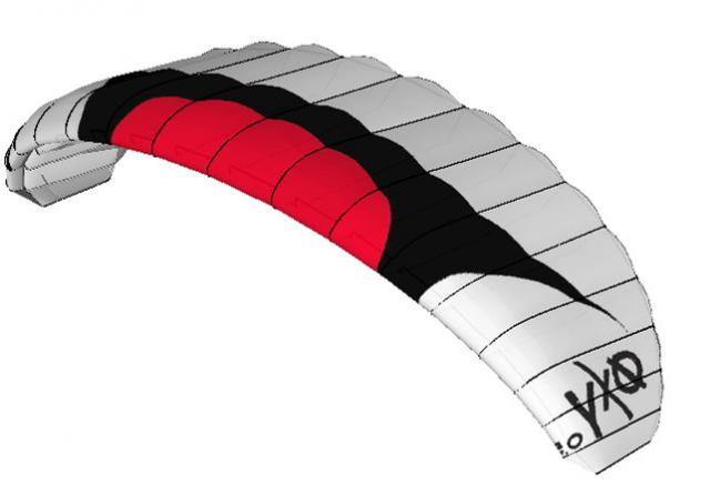 Opale Oxy 0.5 Wing (Red-Black-White)