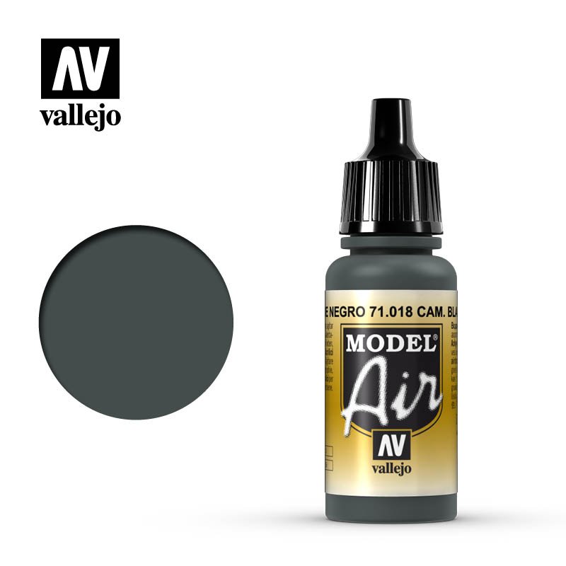 71018 Vallejo Black Green Model Air 17ml
