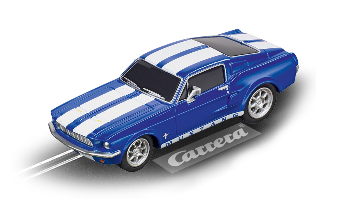 Carrera GO!!! Ford Mustang 67 Racing Blue 1/43