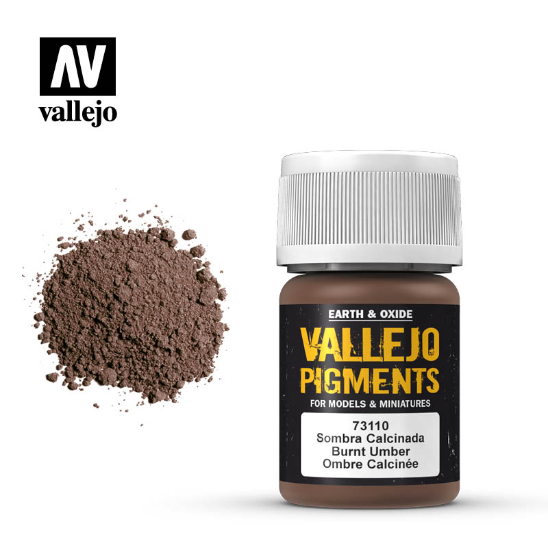 Vallejo Pigment Burnt Umber 35ml
