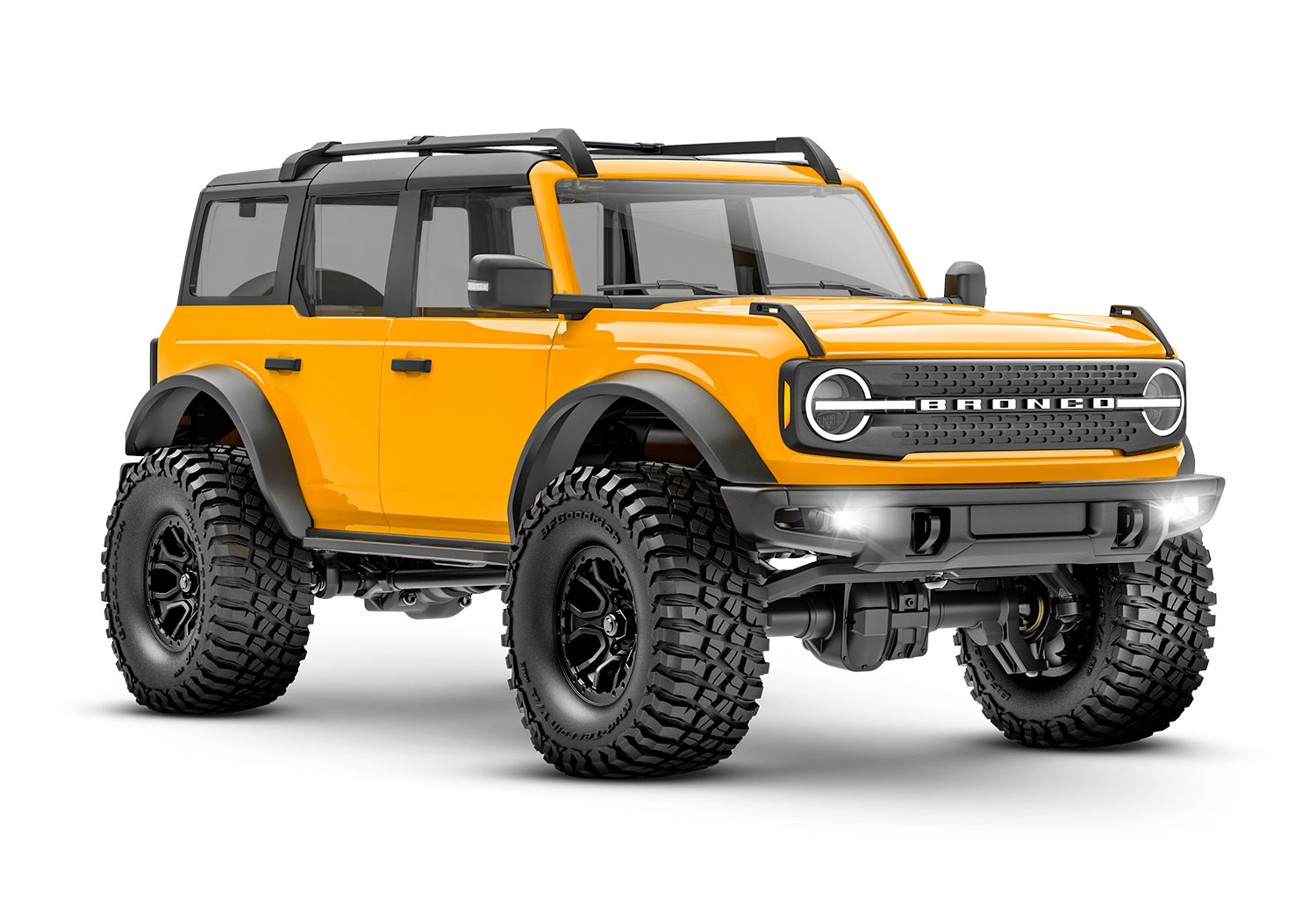 Traxxas TRX-4M Bronco 4WD Electric Scale and Trail Crawler with TQ 1/18 Orange