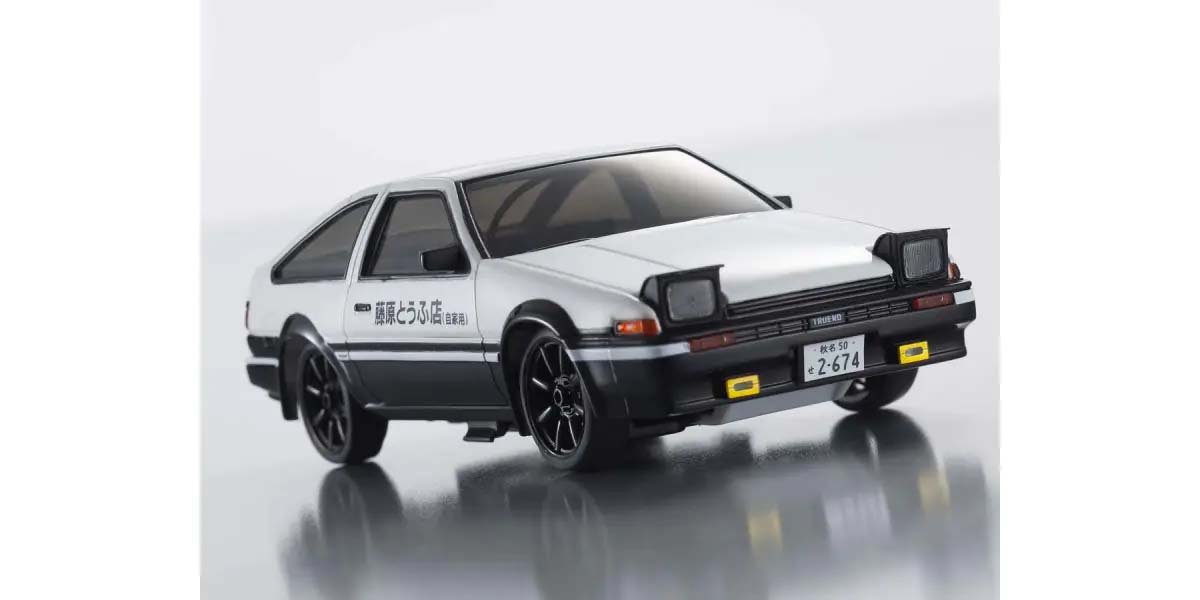 Kyosho First Mini-Z Initial-D Toyota Sprinter Trueno AE86 White 1/28