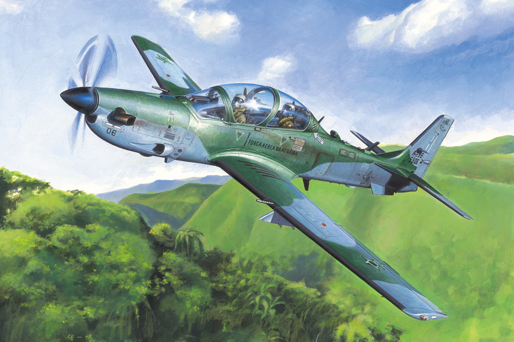 HobbyBoss Brazilian EMB-314 Super Tucano 1/48