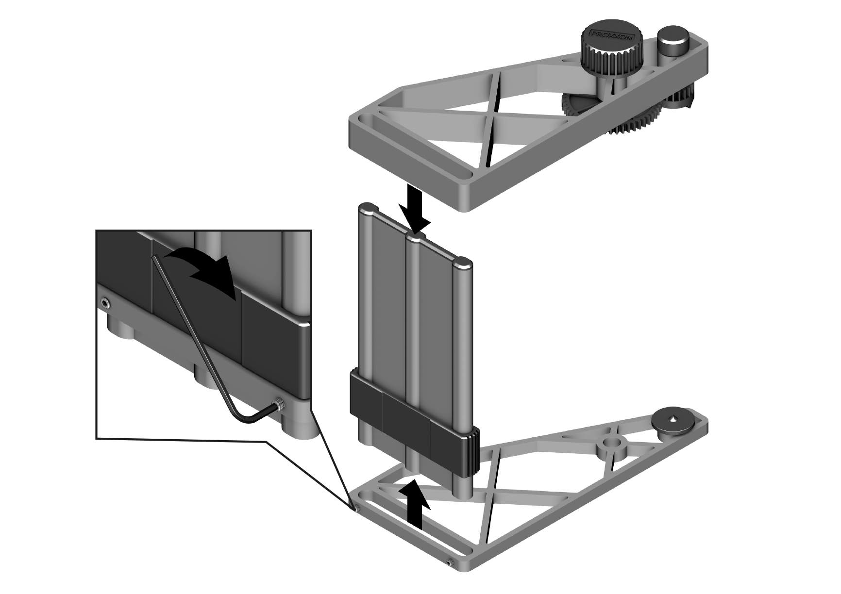 Proxxon Thermocut-Cirkelsnijder TKS 360