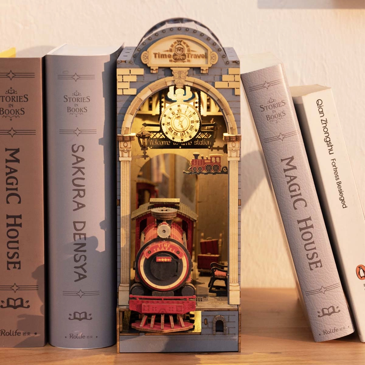 Rolife Book Nook & Wonderland Time Travel