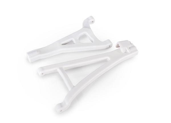 Traxxas Suspension arms white front (left) heavy duty (upper (1)/ lower (1))