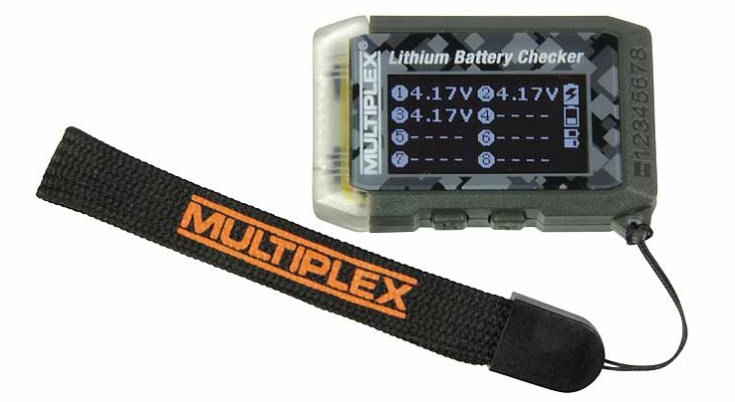 Multiplex Lithium Battery Checker