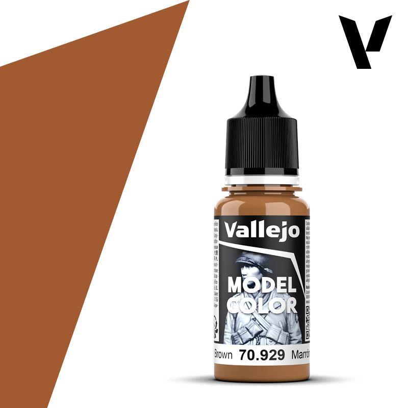 70929 Vallejo Light Brown Model Color 18ml