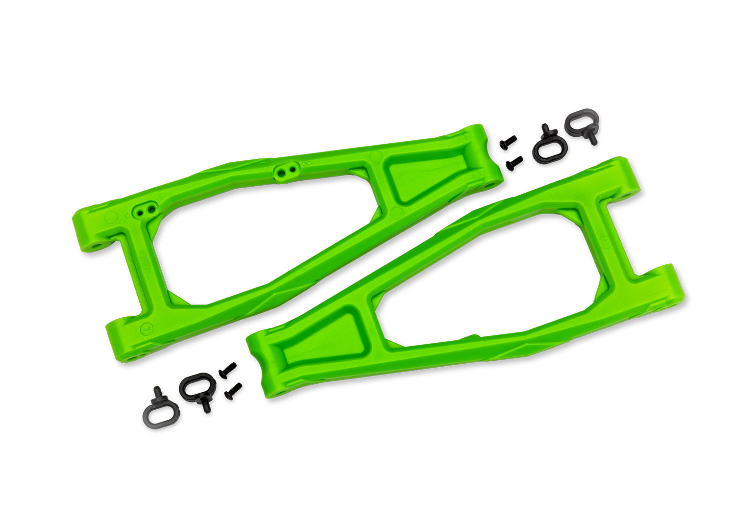 Traxxas Green Upper Front HD Suspension Arms (L&R)