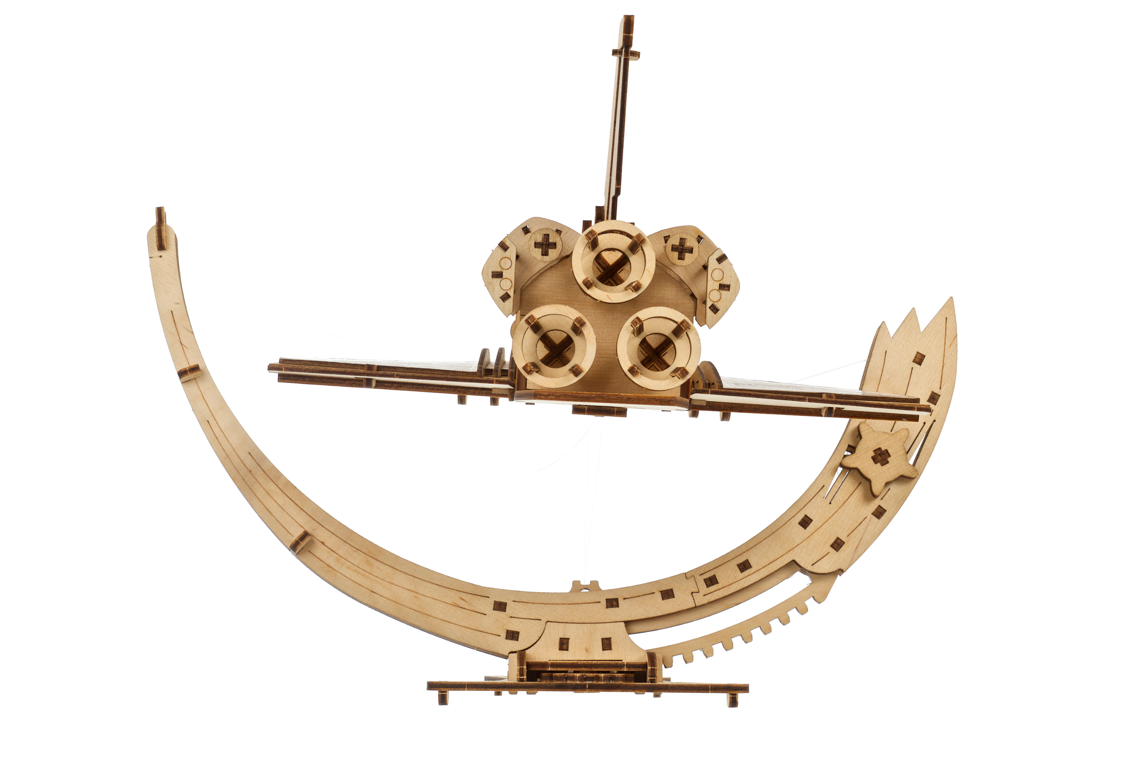 U-Gears NASA Spaceshuttle Discovery mechanisch houten bouwpakket
