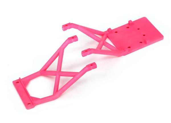 Traxxas Skid plates (front & rear) PINK