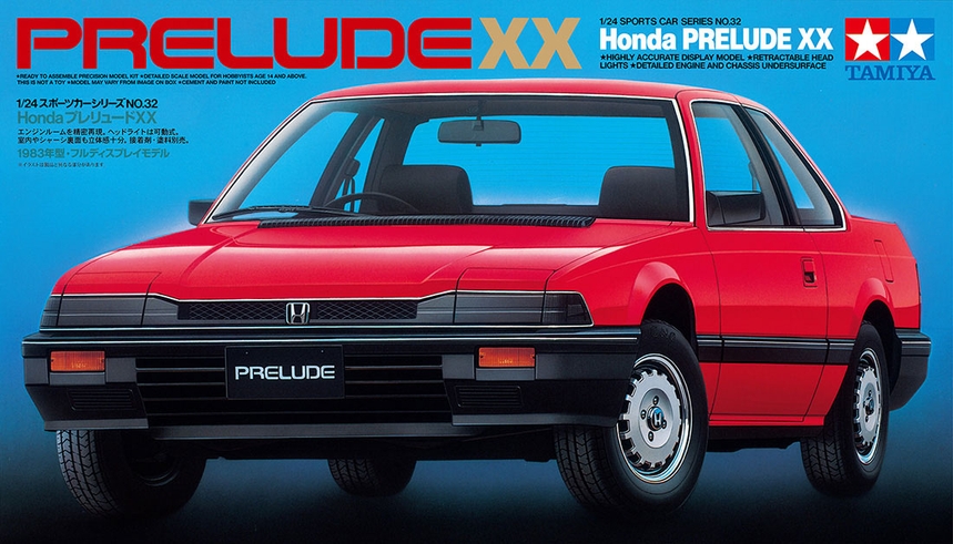 Tamiya Honda Prelude XX Kit 1/24
